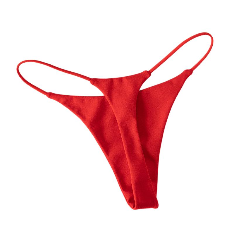 Seamless Underwear Women - Düşük Bel Pamuklu Tanga Kadın Külot