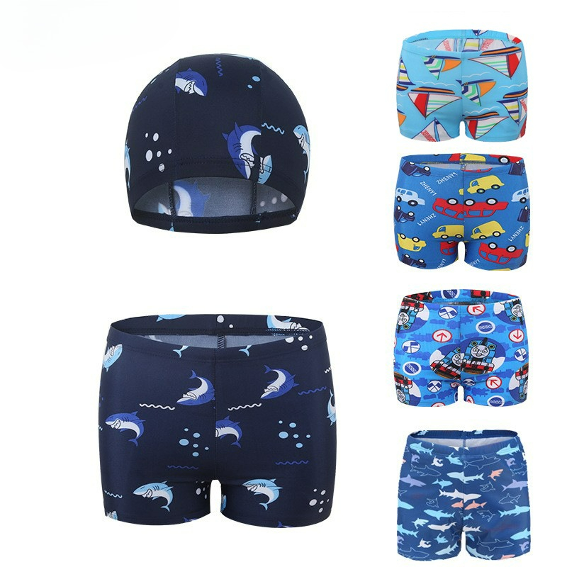 Boyshort Underwear - 2 Parça Erkek Çocuk Yüzme Şortu