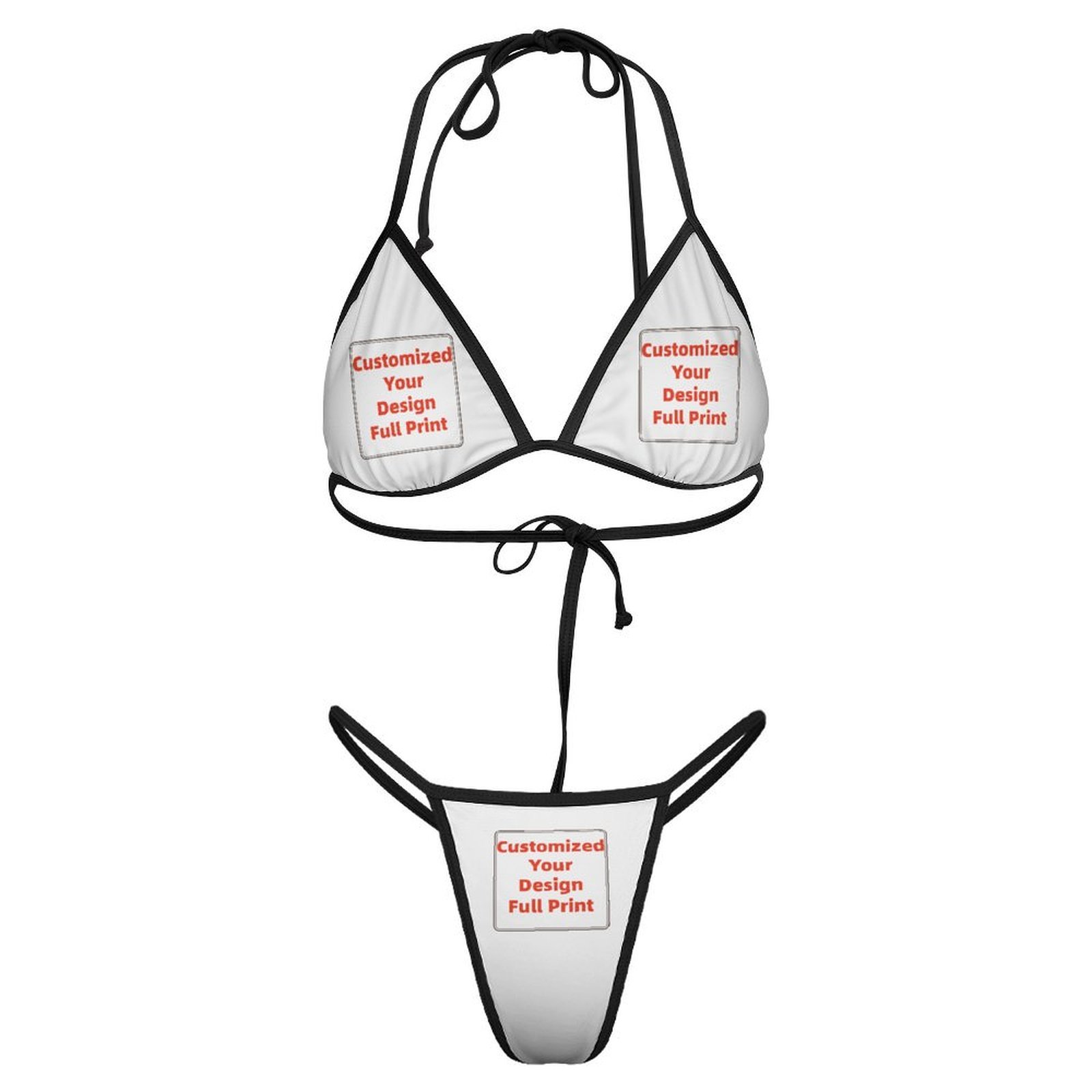 Kişiye Özel Kadın Brezilya Üçg - Thong Bikini Women incelemesi ve fiyatı