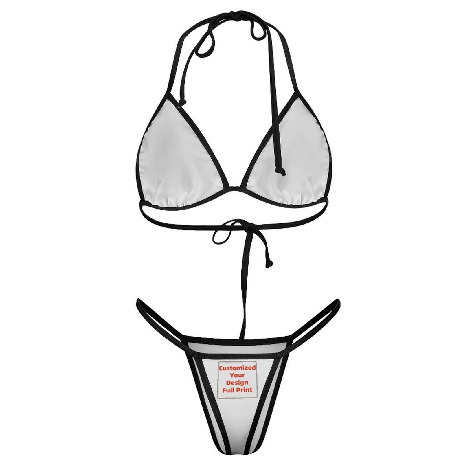 Kişiye Özel Kadın Brezilya Üçg - Thong Bikini Women incelemesi ve fiyatı
