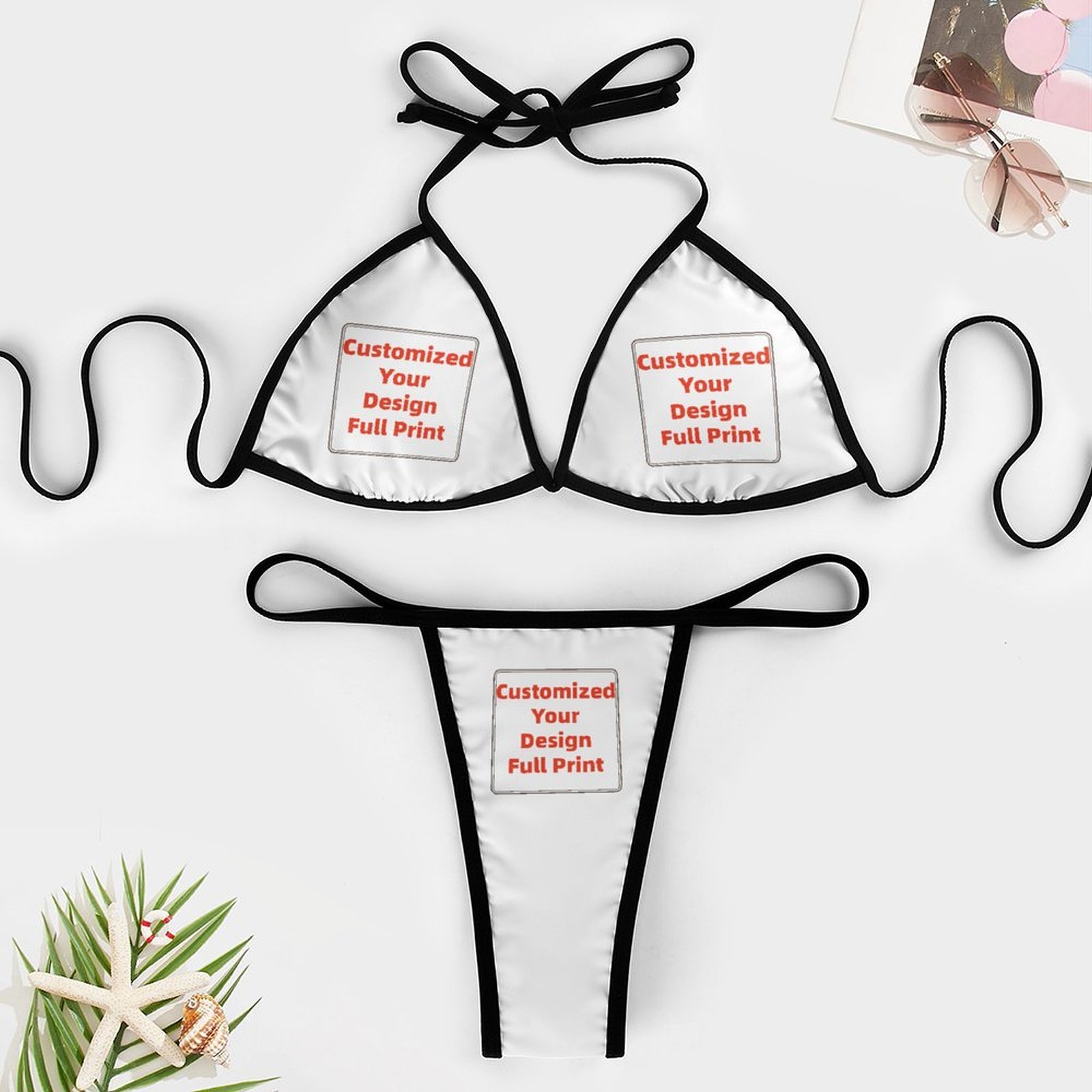 Kişiye Özel Kadın Brezilya Üçg - Thong Bikini Women incelemesi ve fiyatı
